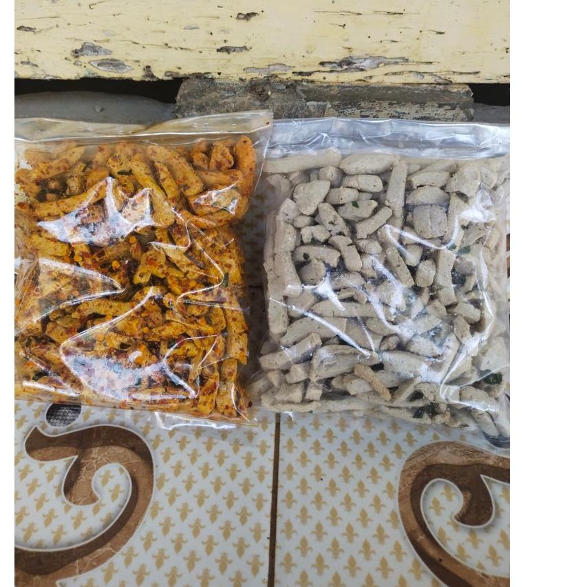 

(TERBARU)/Bisa COD/Bisa COD/「Terbaik」/【5.5 SALE】 basreng Setik original keriuk gurih renyah aroma daun jeruk isi 250grm cemilan instan has bandung ❤ 7.7!!!