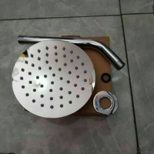 Shower tembok / shower tanam / wall shower stainless