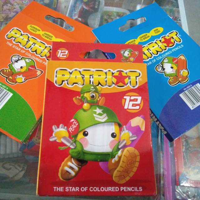 

Pensil warna Patriot kecil