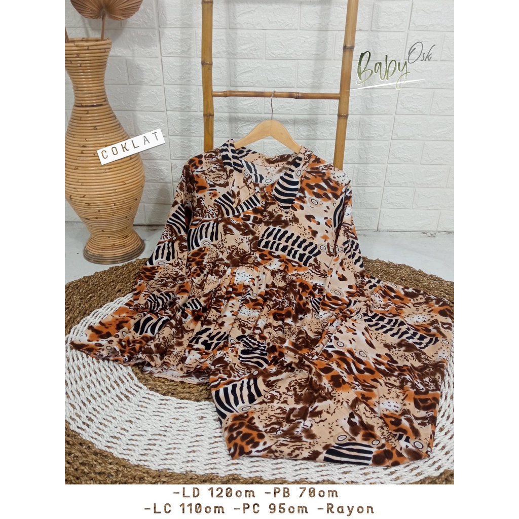 Setelan Wanita Pajamas Baby Doll LD 120 Busui Bahan Dingin -Pakaian Wanita-