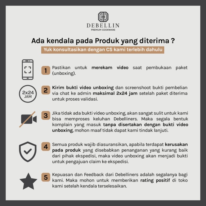 Debellin Premium Cookware Set - Daily Cookware Granite Package - Daily _Art