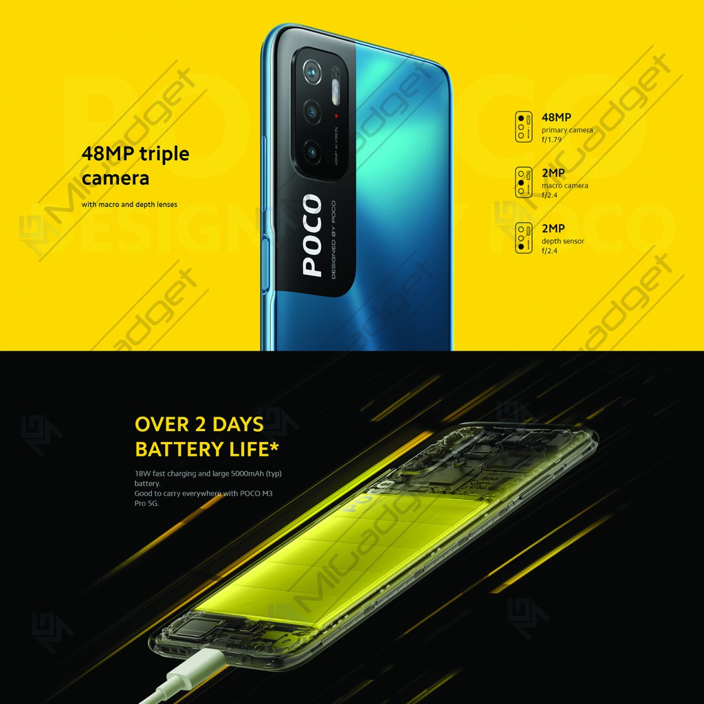 Poco M3 Pro 5G M 3 Pro 5G 4/64 Garansi Resmi