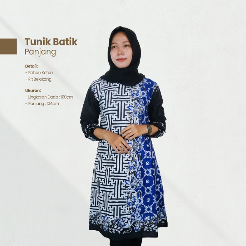 Tunik Batik Panjang