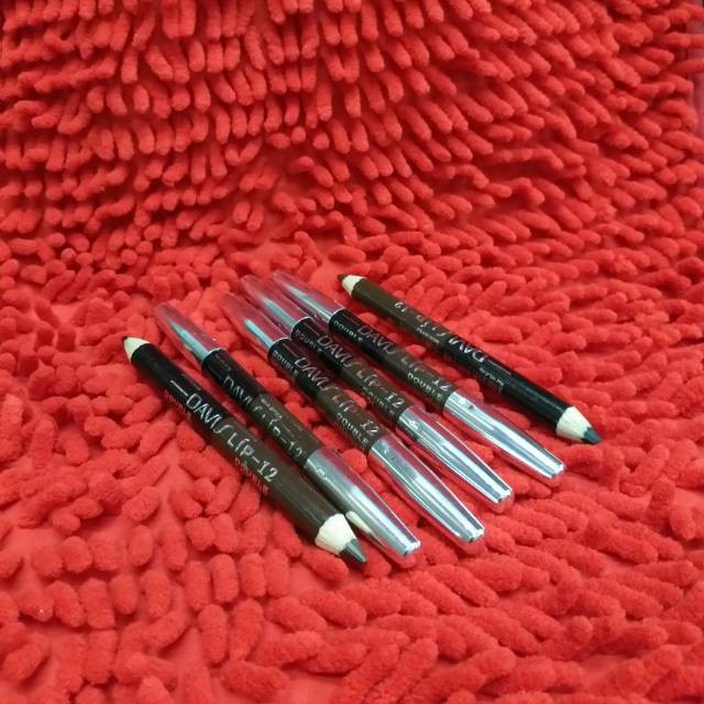 EYELINER DAVIS DUA SISI HITAM &amp; COKLAT ecer