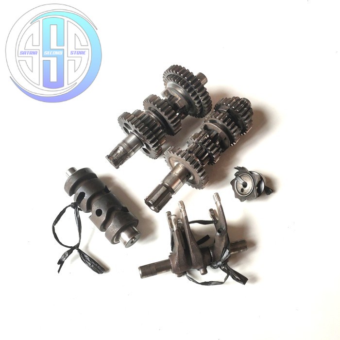 ORIGINAL GIGI GEAR RASIO FULL SET HONDA GL100 PNP GL125 GL 100 125 ORI