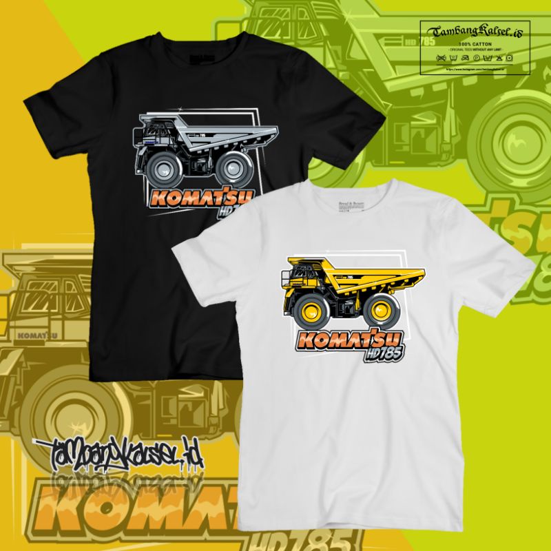 Kaos KOMATSU, kaos KOMATSU HD 785 (KAOS TAMBANG)