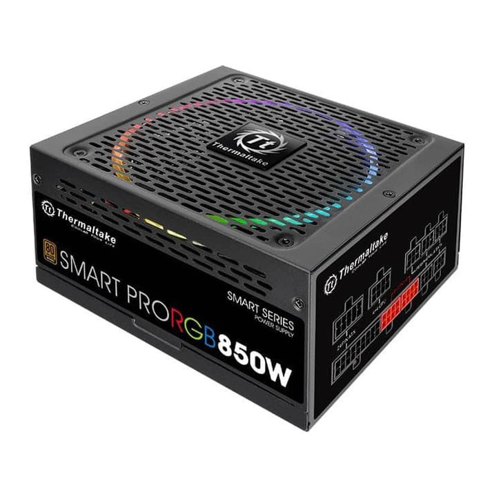 Thermaltake Smart Pro RGB 850W - 80+ Bronze Full Modular