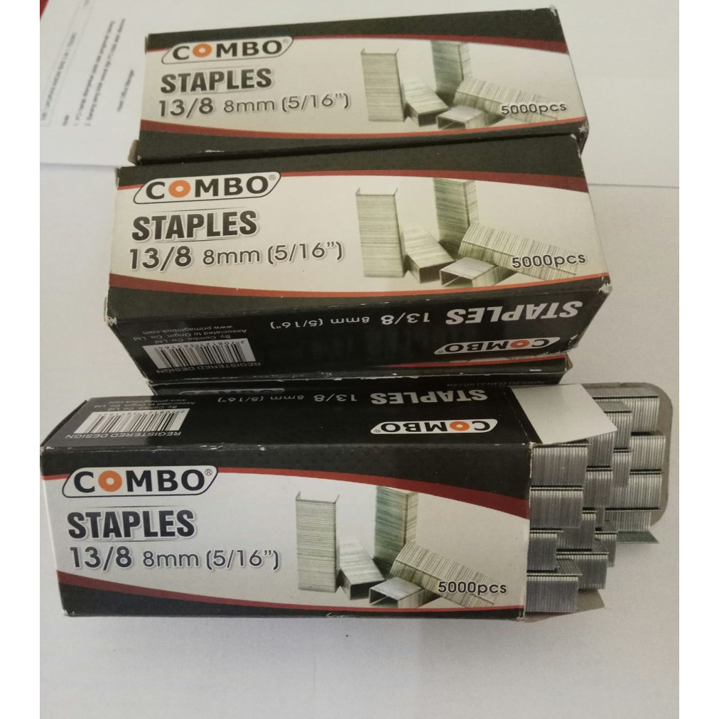 

Isi Staples Tembak 8 Mm 5000 Pcs HARGA PROMO MURAH - Refil Staples Gun 8 MM