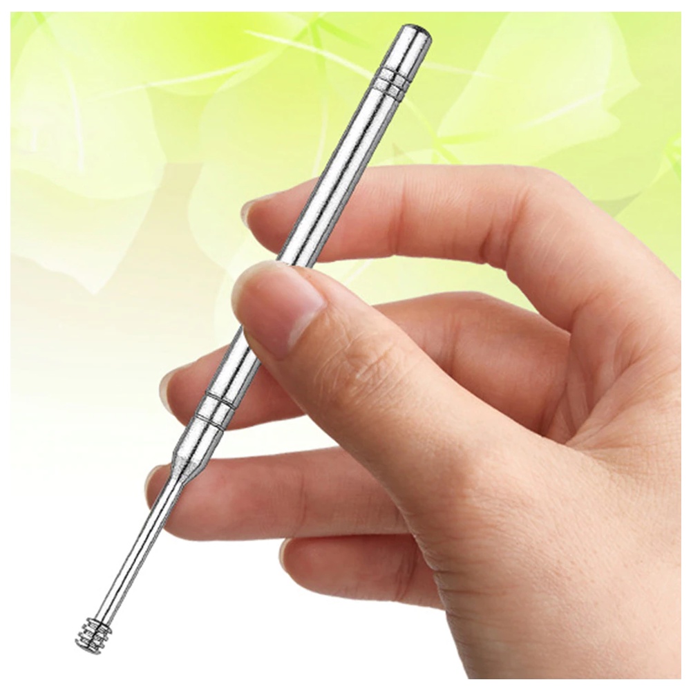 Alat Korek Kuping Stainless Pembersih Telinga Ear Wax