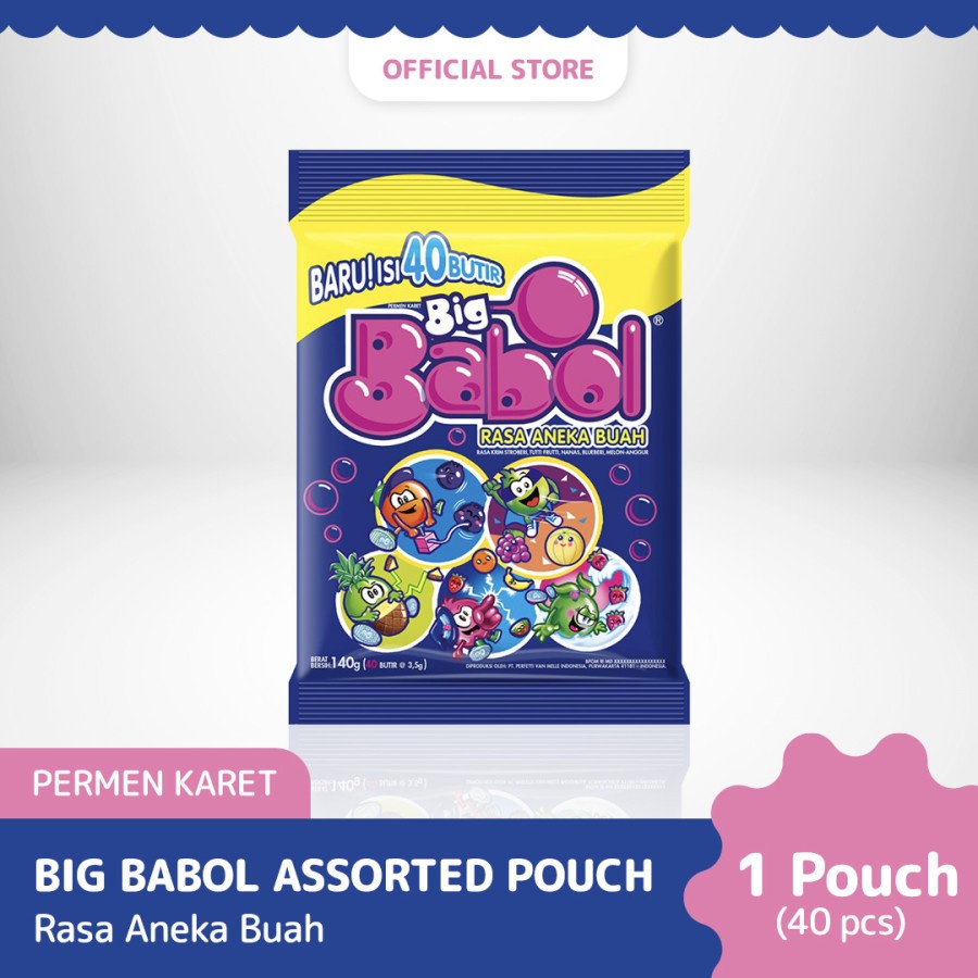 

Big Babol 5 Flavors Pouch