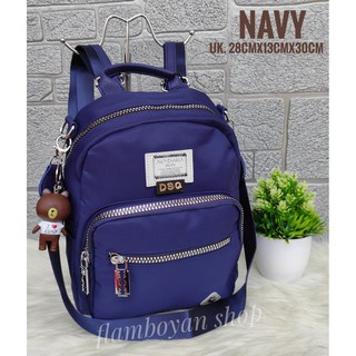 TAS RANSEL WANITA DS*Q IMPORT 2IN1 1033#