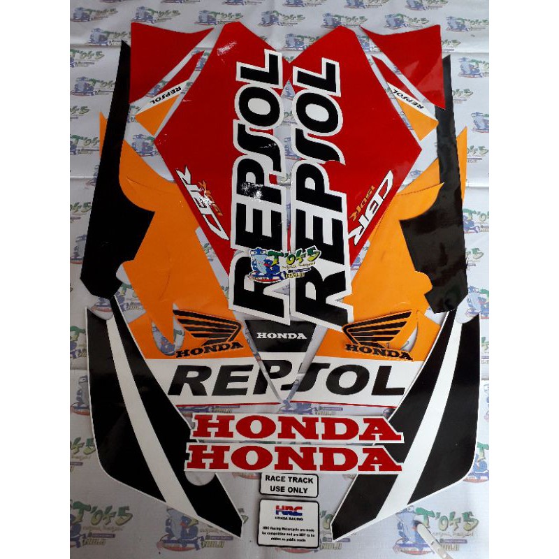 Striping CBR K45 LOKAL 2015 REPSOL