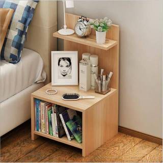 Cube Side Table Meja Kamar Nakas Minimalis Serbaguna Jati Belanda Shopee Indonesia