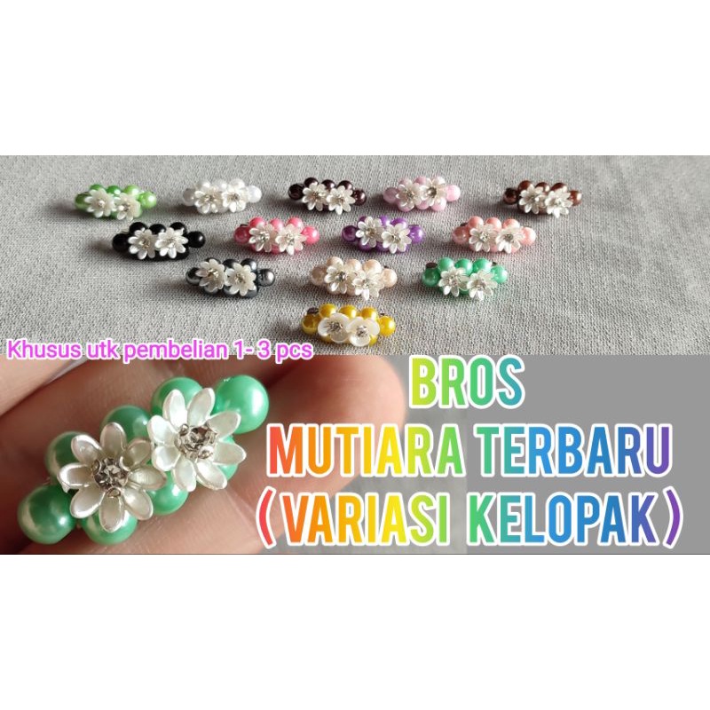 bros bunga kecil / bros bunga mini / bros bunga dagu / bros bunga mawar / bros hijab / bros / bros j