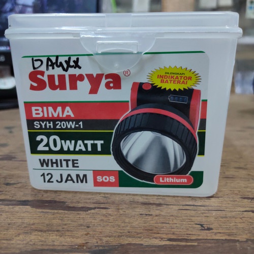 Surya Senter Kepala BIMA  SYH 20 W-1 20 Watt Headlamp