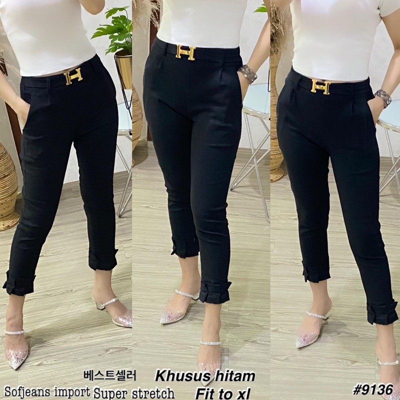 Celana Wanita SoftJeans Strecth Impor 9017