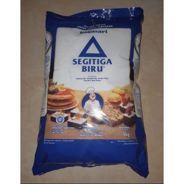 

Tepung Terigu Cap Segitiga Biru 1kg