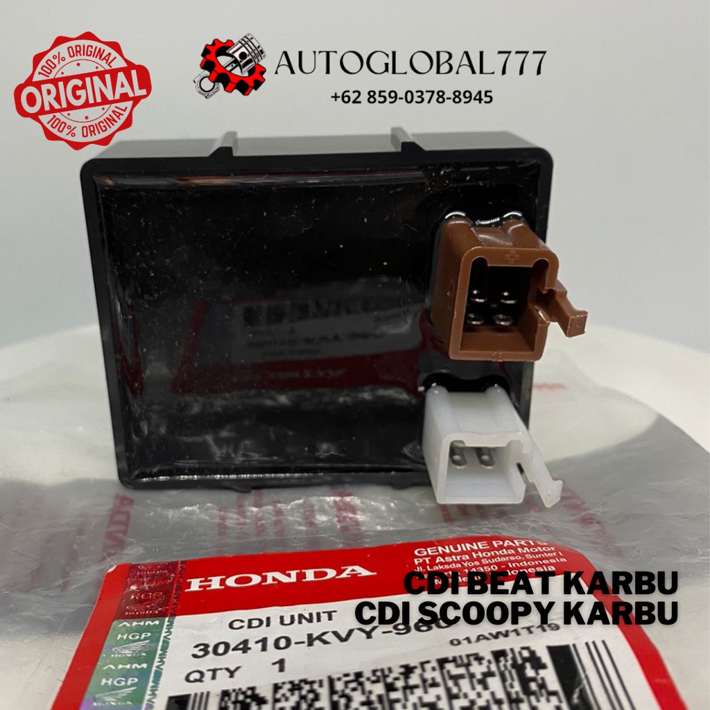 Cdi Beat Karbu Cdi Scoopy Karbu Original Ahm