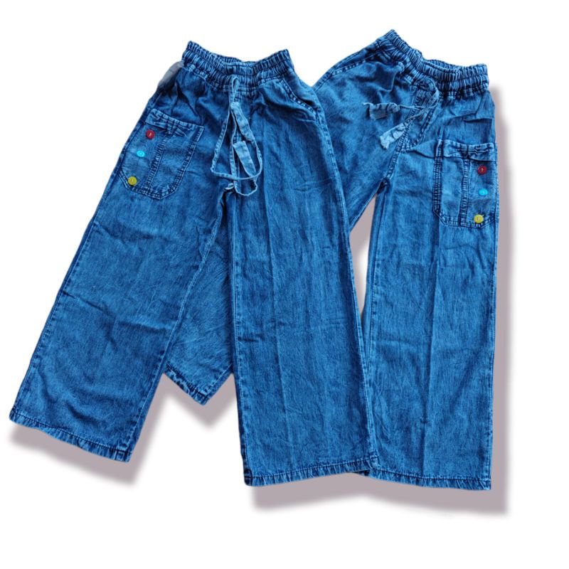 COD KULOT JEANS ANAK PEREMPUAN / CELANA KULOD ANAK 6-14 TAHUN