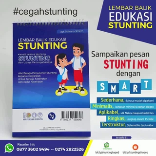 Media Edukasi - Lembar Balik Stunting | Shopee Indonesia