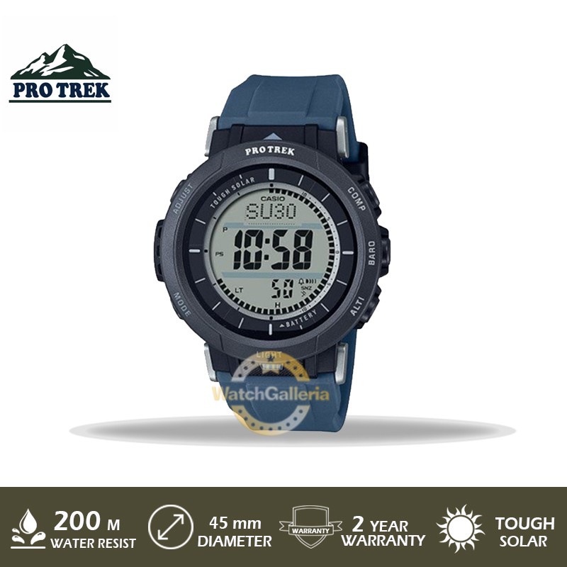 Jam Tangan Pria Casio Protrek PRG-30-2DR / PRG-30-2 / PRG-30 Garansi Resmi