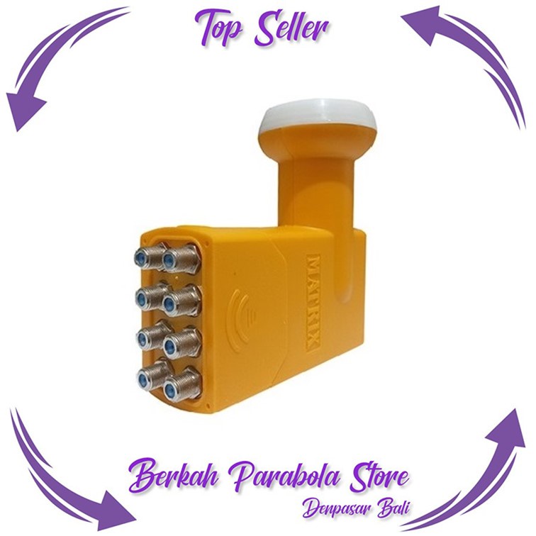 Matrix Octa Out LNB KU Band 1 Satelit 8 Receiver Produk Terbaik BPS