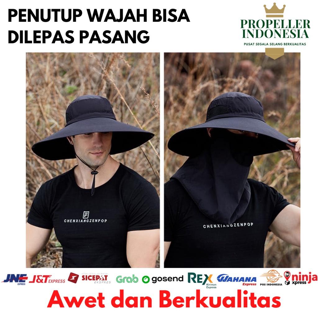 Topi Rimba Topi Rimba Pria dan Wanita Topi Gunung Topi Mancing Anti UV