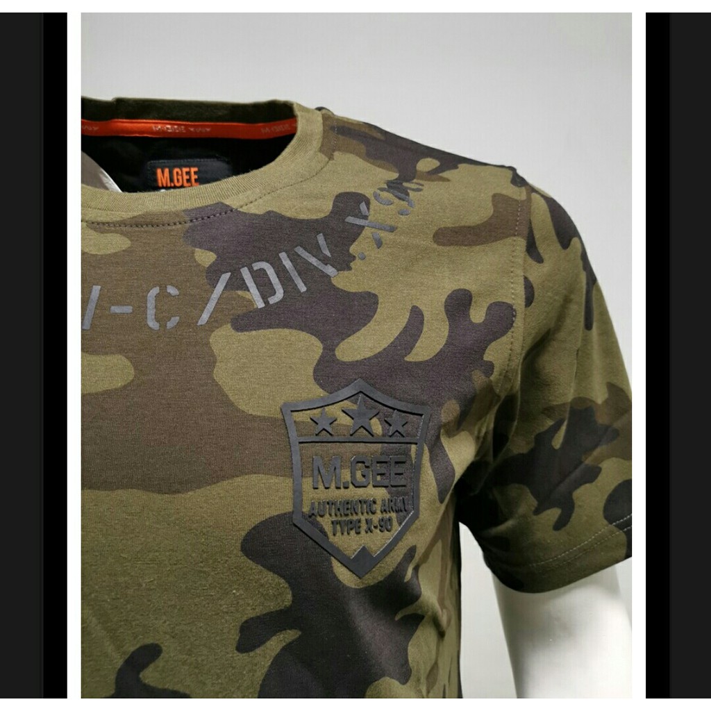Kaos Army Lengan Pendek Pria MGee 3451C Original Zulu 008 Kaos Army Lengan Pendek Pria MGee 3451C Original Zulu 008