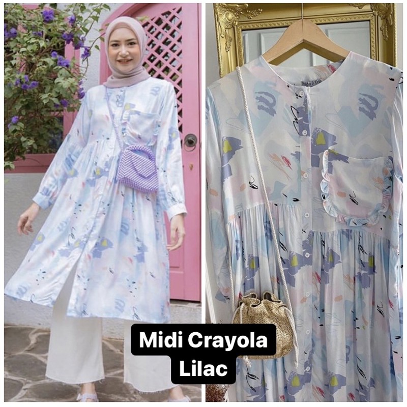 Midi Crayola Lilac by Haidee Orlin