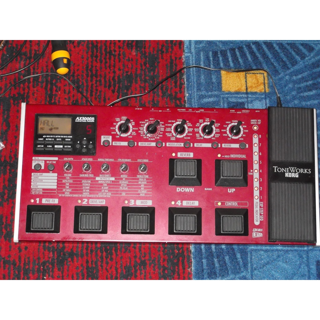 EFEK BASS KORG TONEWORKS AX3000B