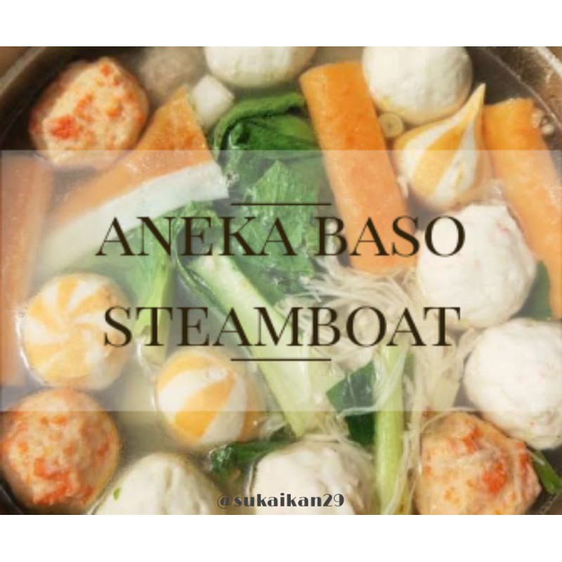 Jual Aneka Baso Seafood Steamboat Cedea Kemasan 1 Kg Shopee Indonesia