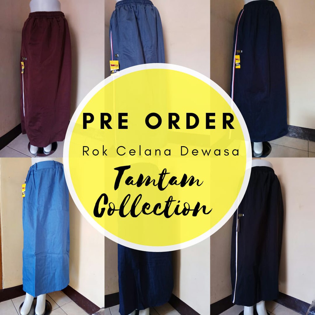 Tamtam Collection | PO Rok Celana Dewasa | Rok Celana Syari