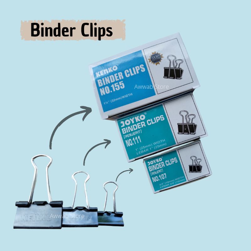 

Binder Clip Penjepit Kertas