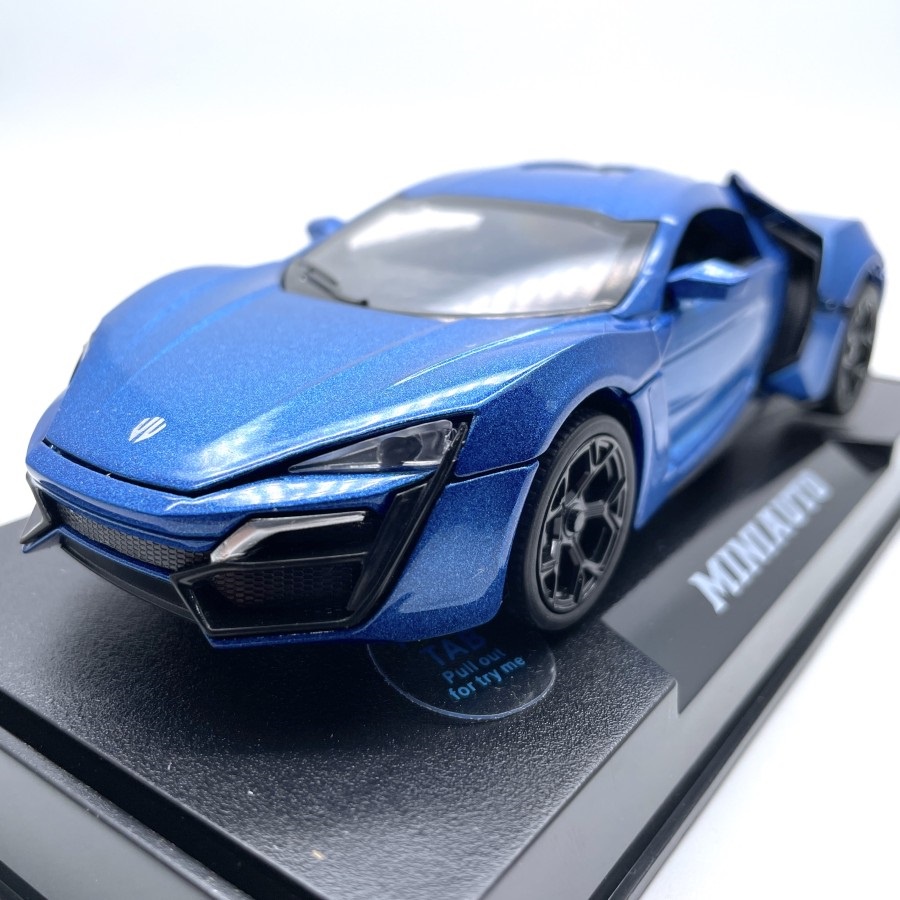 Diecast Mobil MiniAuto Diecast - Lykan Lycan Hypersport Skala 1:32