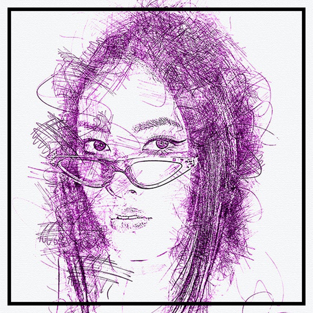 Ink Pen Sketch - Photoshop Action