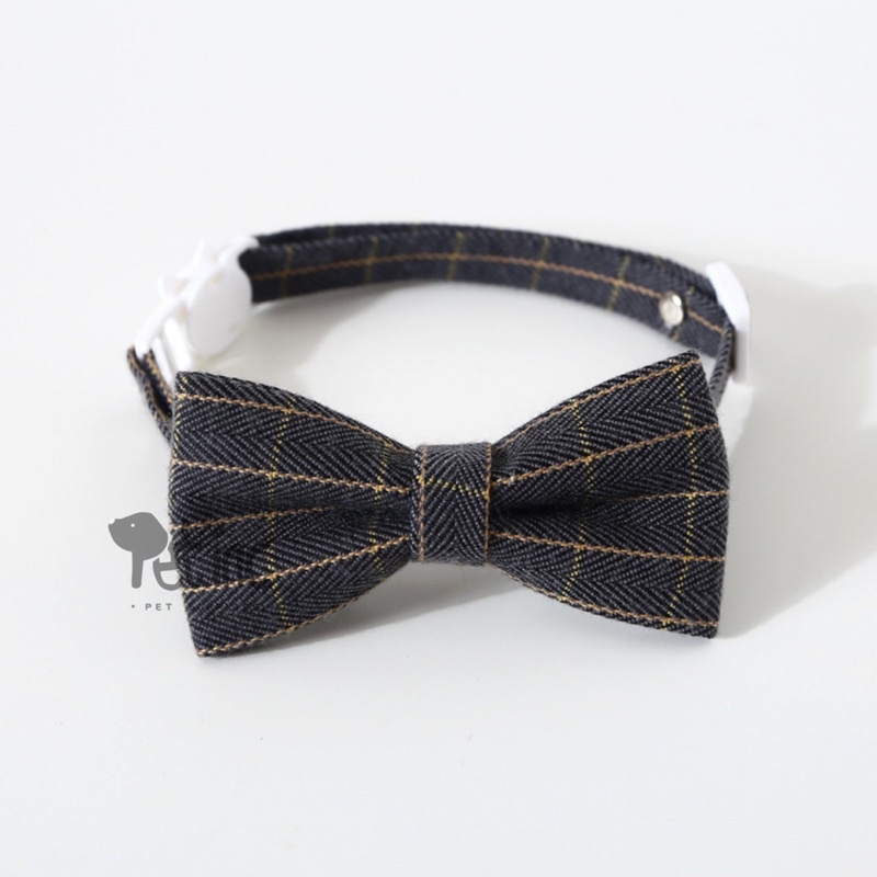 Hyun bin bow or tie collar