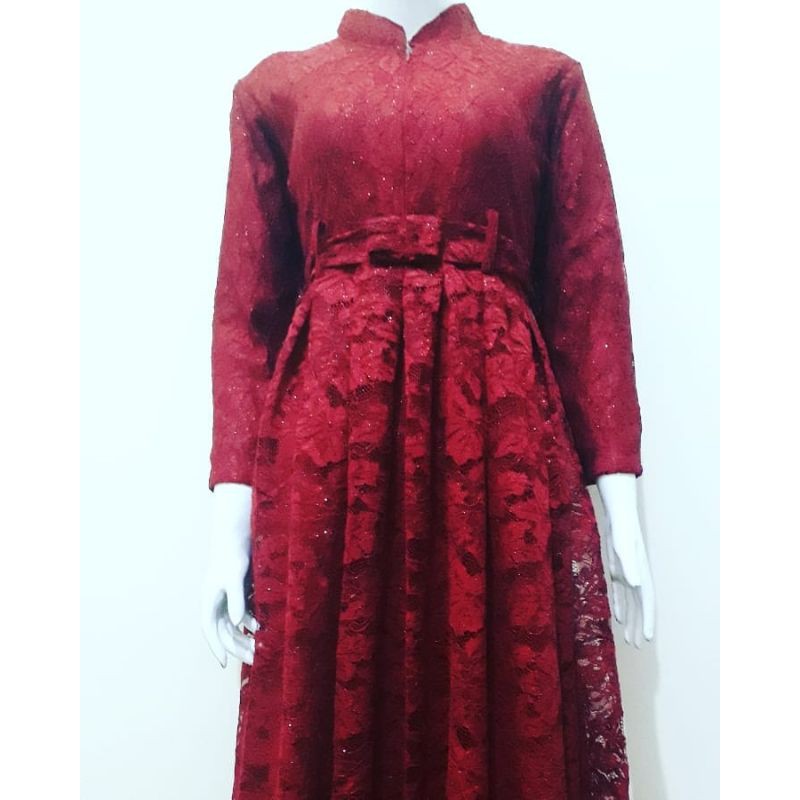 Gamis Brokat/Dress Brokat/Kebaya Brokat/Atasan Kebaya Brokat/Stelan Kebaya Brokat/Kebaya Murah 2020