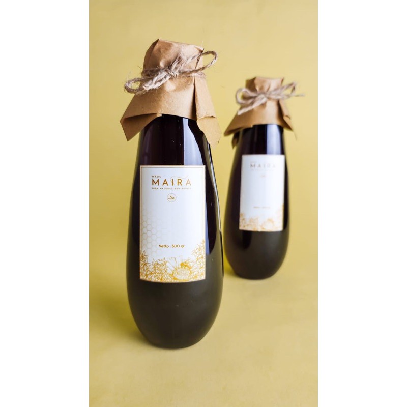 

Madu Maira~Natural Raw Honey 500gr~Madu Murni Tanpa Campuran dan BERGARANSI 200% (Paket 2 botol)