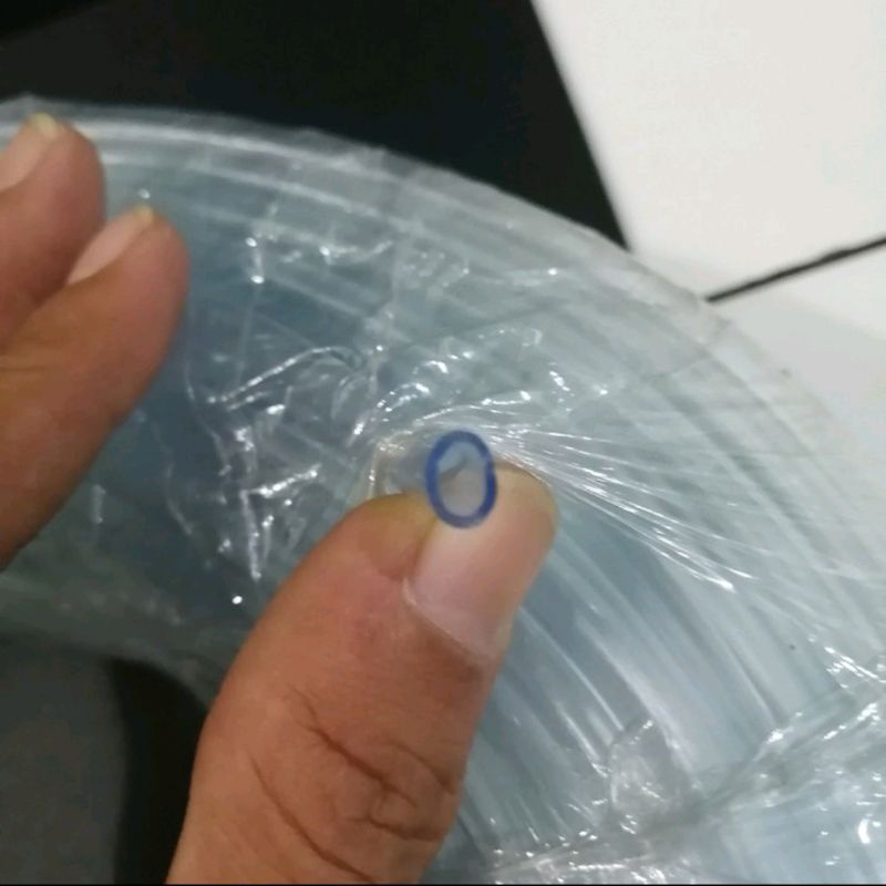 selang bening aerator 1m ECER  1METER MERK PUSO KANDILA HIKARI DLL 1roll air pump airator oksigen pompa udara filter aquarium 3/16