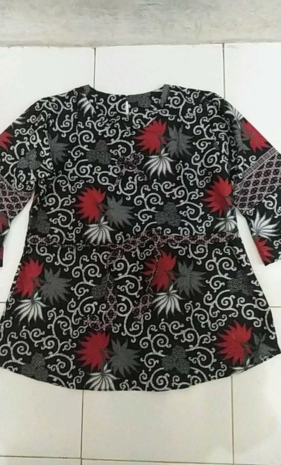 [bisa Cod] Blouse Batik Wanita / Seragam Kantor / Pakaian Wanita Murah / Batik Terbaru / Batik Murah