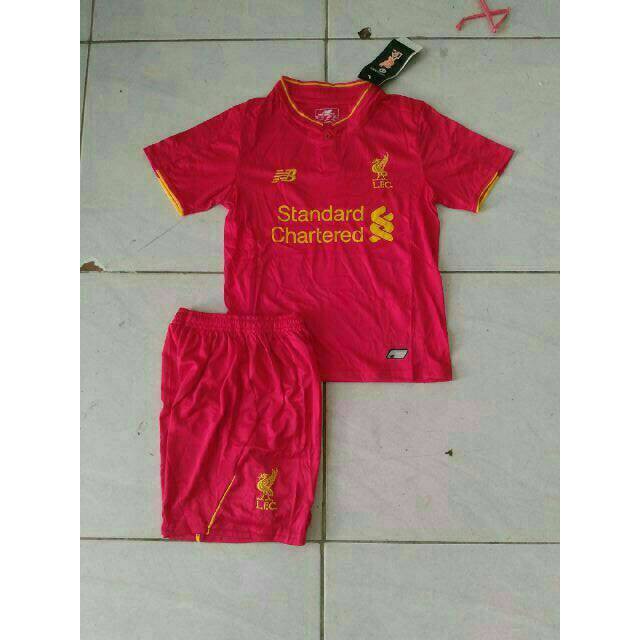 Jersey Kids Liverpool home 2016/2017 Grade ori Official