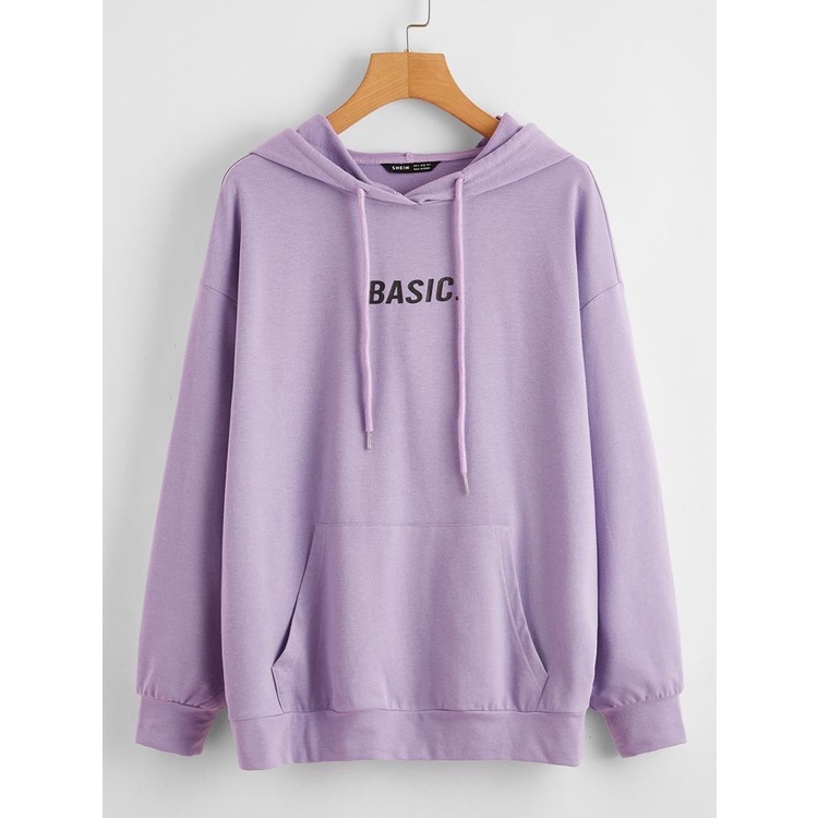 Jumper Hoodie Basic. II Basic. Sweater Hoodie II Sweter Oblong Topi SIZE M - XL ( Pria &amp; Wanita / Anak &amp; Dewasa )