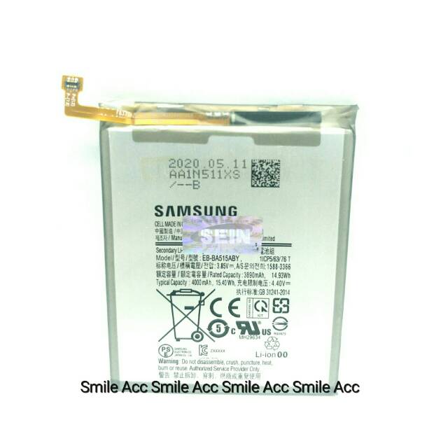 Baterai Samsung Galaxy A51 2020 A515  A515F   EB-BA515ABY  Original 100-1