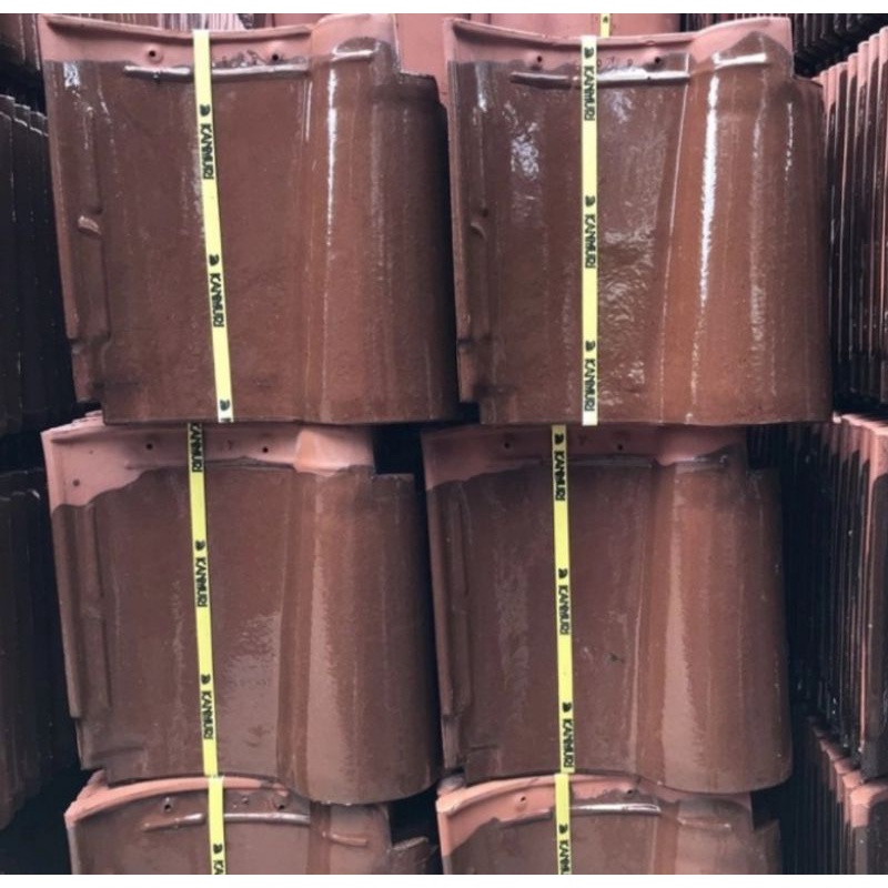 Genteng keramik kanmuri espanica natural