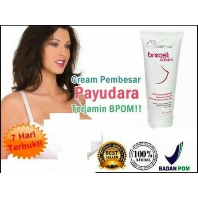 VIENNA HERBAL BREAST CREAM ORIGINAL BPOM PEMBESAR PENGENCANG PAYUDARA