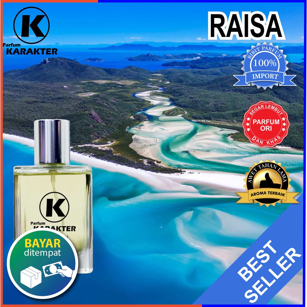 Parfum Cewek Raisa  Bibit Parfum Import Wangi &amp; Tahan Lama  Kemasan 50ml | Bisa Cod