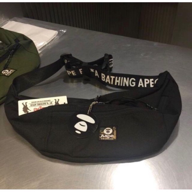 WAISTBAG AAPE (BLACK)