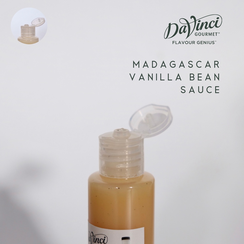 DaVinci Madagascar Vanilla Bean Sauce Repack [75, 125, 250] g