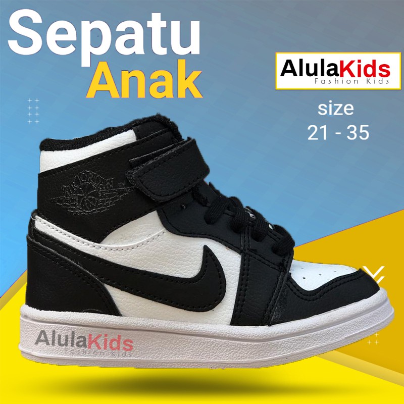 TERLARIS SEPATU BASKET ANAK LAKI LAKI PEREMPUAN NIKE JORDAN UKURAN 21 22 23 - 35 UMUR 1 2 - 8 TAHUN