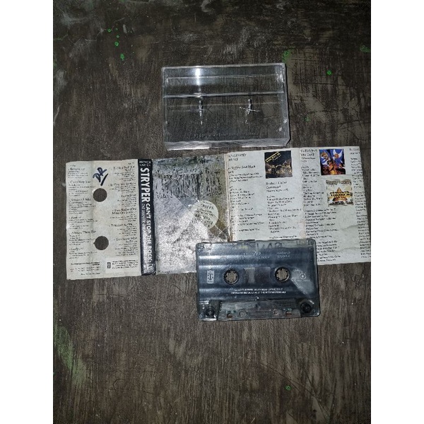 Kaset Pita Stryper Cant Stop The Rock